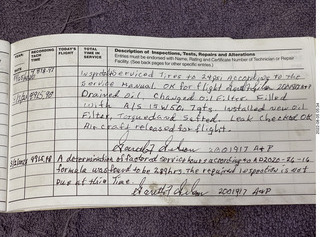 N8377W logbooks 2022-08-01 aircraft log