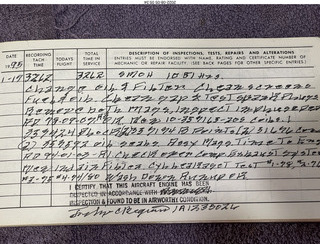 N8377W logbooks 2022-08-01 aircraft log