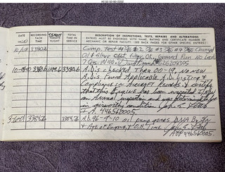 N8377W logbooks 2022-08-01 aircraft log