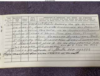 N8377W logbooks 2022-08-01 engine log