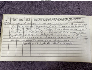 N8377W logbooks 2022-08-01 engine log