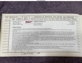 N8377W logbooks 2022-08-01 engine log