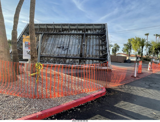 Circle K roof collapsed