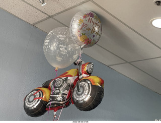 high floating motorcycle balloon