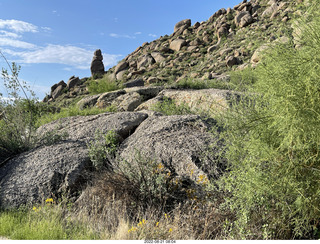 Marcus Landslide Trail sign