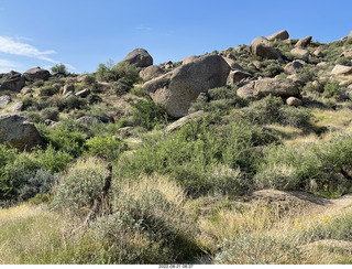 Marcus Landslide Trail sign