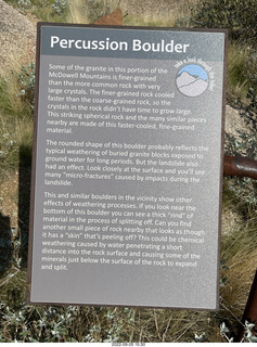 Marcus Landslide Trail sign