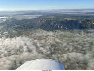 aerial fog in the valleys