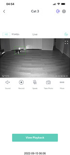 Wyze view of Sharknado robot vacuum with LIDAR