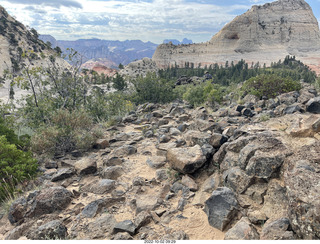 Northgate Peaks trail - vista view