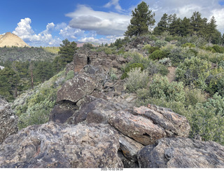 Northgate Peaks trail - vista view