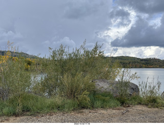 Utah - lake at north end of paved road