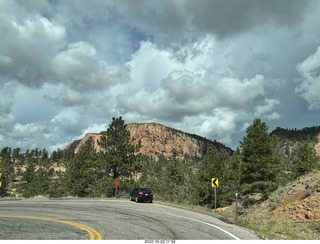 Utah - lake at north end of paved road