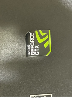 MSI laptop label