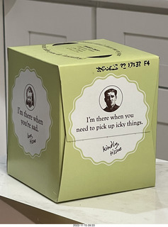 tissues for picking up icky things