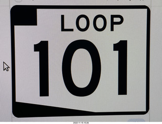 Arizona Loop 101 sign