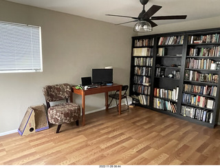 my newly-reconstructed upstairs library