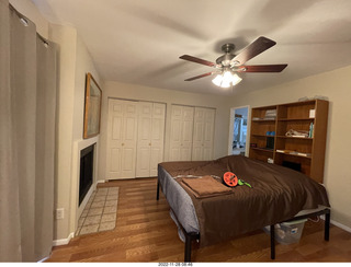 my newly-reconstructed upstairs master bedroom