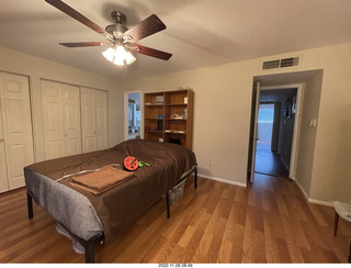 my newly-reconstructed upstairs master bedroom