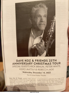 Mesa Arts- Dave Koz program