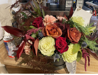 736 a1n. Happy  Birthday to me! Beautiful bouquet from olga and anthony