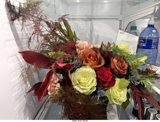 743 a1n. Happy  Birthday to me! Beautiful bouquet from olga and anthony in my 'fridge