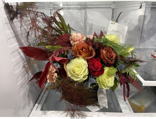 747 a1n. Happy  Birthday to me! Beautiful bouquet from olga and anthony in my 'fridge