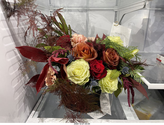 748 a1n. Happy  Birthday to me! Beautiful bouquet from olga and anthony in my 'fridge