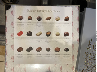 761 a1n. Happy  Birthday to me! olga and anthony gave me wonderful Belgian chocolates