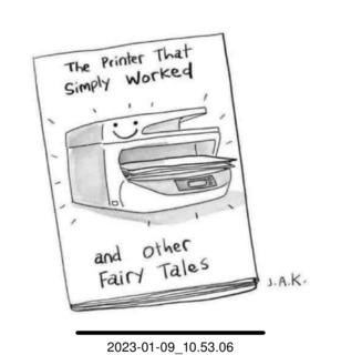 Facebook - The Printer That Simply Worked - and Other Fairy Tales