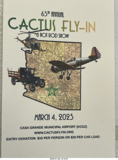 Cactus fly-in poster