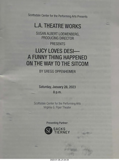 Scottsdale Arts - Luci Loves Desi program