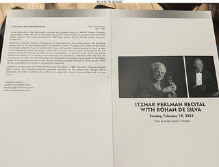 Mesa Arts - Itzhak Perlman program