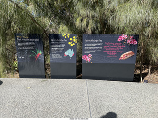 Astro Trails - Perth tour - Australian Botanical Garden signs