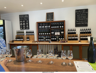 Astro Trails - wine-tasting tour - vineyard store