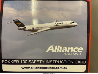 Astro Trails - Fokker safety card