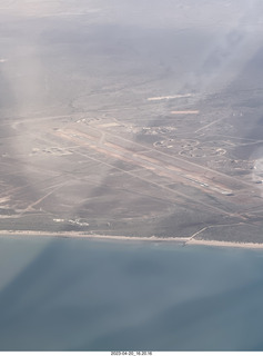 Astro Trails - airport aerial