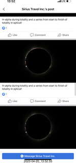 Facebook eclipse pictures