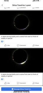 Facebook eclipse pictures