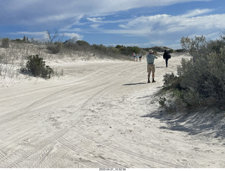 Astro Trails - Australia - Lancelin - wings + Adam