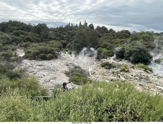 New Zealand - Thermal Hot Springs - Te Puia sign