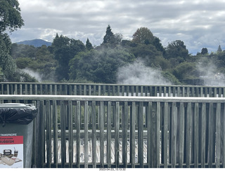 New Zealand - Thermal Hot Springs - Te Puia - steam and geyser