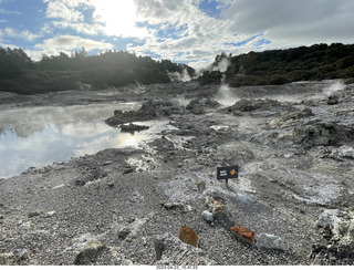 215 a1s. New Zealand - Hell's Gate - mud and thermal walk