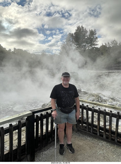 New Zealand - Hell's Gate - mud and thermal walk + Adam