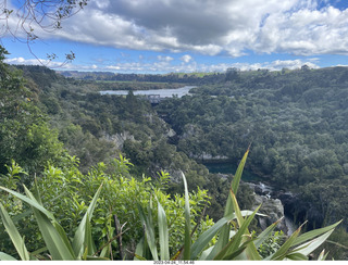 33 a1s. New Zealand - dam opening walk