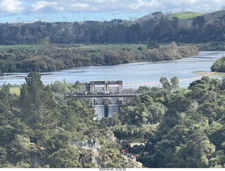 New Zealand - dam opening walk