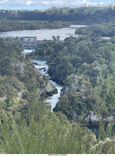 49 a1s. New Zealand - dam opening