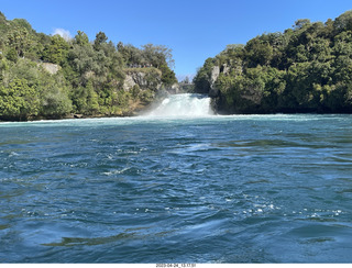 New Zealand - Huka Falls River Cruise + waterfall