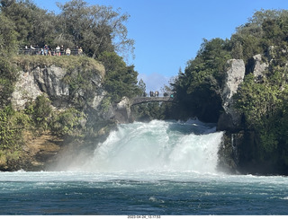 New Zealand - Huka Falls River Cruise + black swan