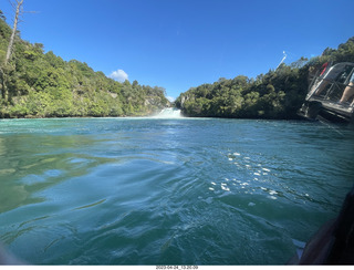 New Zealand - Huka Falls River Cruise + waterfall